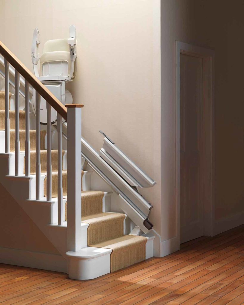 stairlift retractable rails